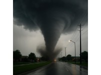 2021 Naperville–Woodridge tornado scene
