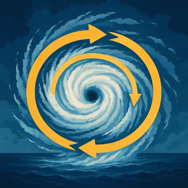 눈벽 교체(eyewall replacement): 태풍의 강도와 크기를 재설계하는 숨은 사이클